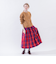 タータンチェック柄タックスカート/Afternoon Tea Original Tartans
