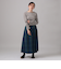 タータンチェック柄タックスカート/Afternoon Tea Original Tartans