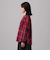 タータンチェック柄パフ袖ブラウス/Afternoon Tea Original Tartans
