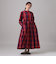 タータンチェック柄切替ワンピース/Afternoon Tea Original Tartans
