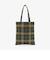 タータンチェック柄ジャカードトートバッグ/Afternoon Tea Original Tartans