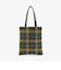タータンチェック柄ジャカードトートバッグ/Afternoon Tea Original Tartans