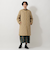 タータンチェック柄フード付きキルトロングコート/Afternoon Tea Original Tartans