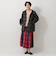 タータンチェック柄フード付きキルトジャケット/Afternoon Tea Original Tartans