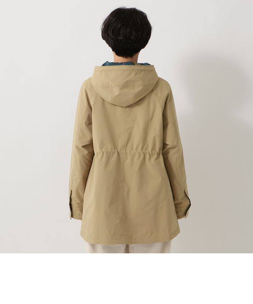 タータンチェック柄フード付きジャケット/Afternoon Tea