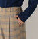 チェックタックパンツ
