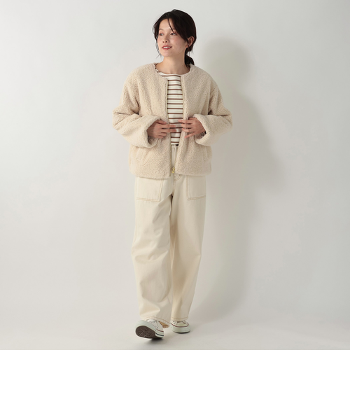 ボアノーカラージャケット｜アフタヌーンティー・リビングの通販｜&mall（アンドモール）三井ショッピングパーク公式通販