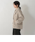チェックシャギーPコート