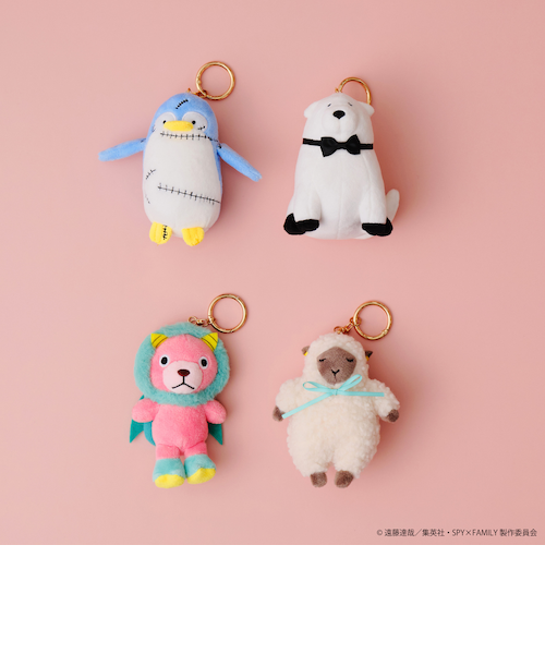 SPYFAMILY×アフタヌーンティー コラボマスコットキーチェーン４点セット マスコットキーチェーン/SPY×FAMILY｜アフタヌーンティー・リビングの