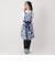 水彩フラワーリボンエプロン
