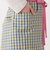 ギンガムチェックエプロン