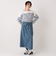 オーガビッツデニムタックスカート
