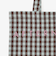 ギンガムチェックトートバッグM