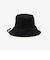 ツバ広UVバケットハット