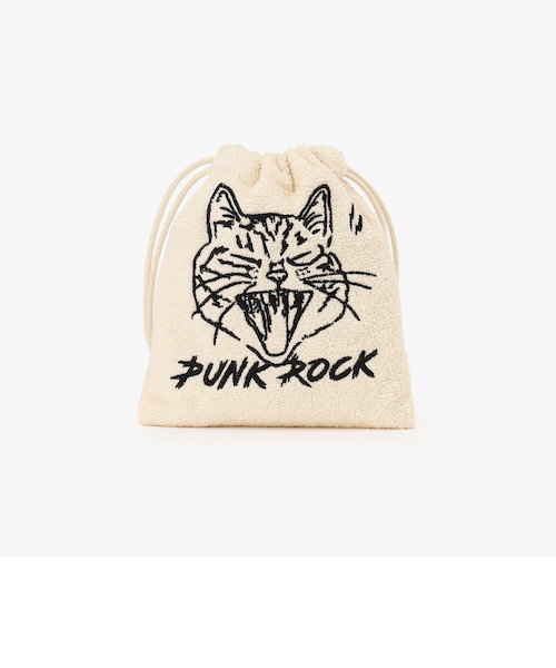 タオル巾着ポーチ/Cat's NapTime｜アフタヌーンティー・リビングの通販