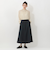 麻調セミフレアスカート