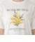 フラワープリントTシャツ/ミモザ