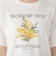 フラワープリントTシャツ/ミモザ