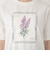 フラワープリントTシャツ/カンパニュラ