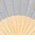 ドットオーガンジー扇子