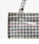 ギンガムチェックビニルミニトートバッグ