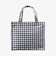 ギンガムチェックビニルミニトートバッグ