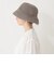 細編みバケットUVハット
