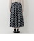 チェック切替フレアスカート