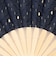 幾何学レース扇子