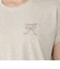 リボン刺繍フレンチスリーブTシャツ