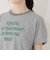 ボーダーロゴフレンチスリーブTシャツ