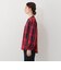 バンドカラーブラウス/Afternoon Tea Original Tartans