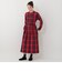 ウエストリボン付きワンピース/Afternoon Tea Original Tartans
