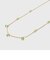 ゴールドペリドットネックレス