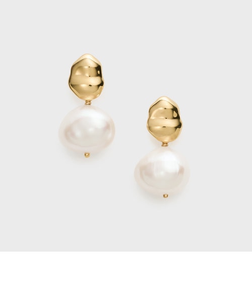 ゴールドパールピアス　¥29,700 ゴールドパールピアス｜ピアス｜ノジェス 公式オンラインストア