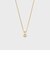 K10ダイヤモンドネックレス（0.1ct）