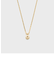 K10ダイヤモンドネックレス（0.1ct）