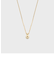 K18ダイヤモンドネックレス（0.05ct）