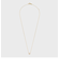 【Tiny Motif】K10ダイヤモンドシューネックレス（0.02ct）