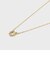 【Tiny Motif】K10ダイヤモンドシューネックレス（0.02ct）