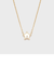 【Tiny Motif】K10ダイヤモンドスターネックレス（0.02ct）