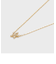 【Tiny Motif】K10ダイヤモンドスターネックレス（0.02ct）