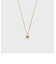K10ダイヤモンドネックレス（0.08ct）