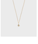 K18ダイヤモンドネックレス（0.1ct）