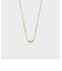 K10ダイヤモンドネックレス（0.01ct）