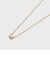 K10ダイヤモンドネックレス（0.01ct）