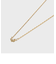K10ダイヤモンドネックレス（0.01ct）