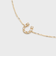 【Tiny Motif】K10ダイヤモンドブレスレット(0.02ct)