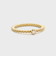 ゴールドダイヤモンドピンキーリング（0.04ct）