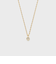 K18ダイヤモンドネックレス（0.05ct）